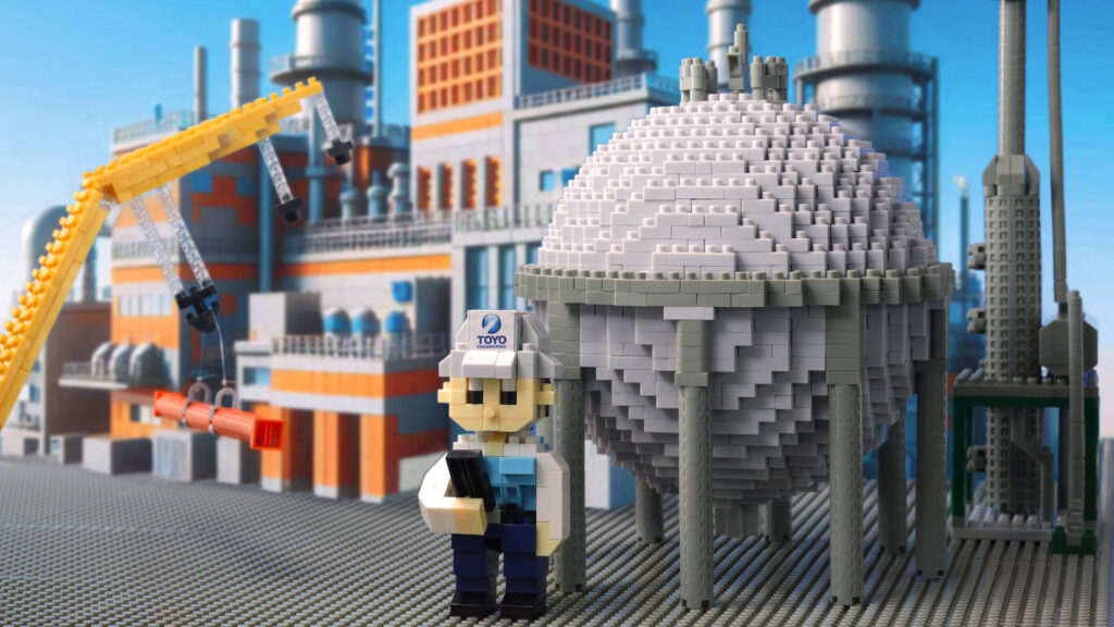 Discover the World of TOYO through Block Animation